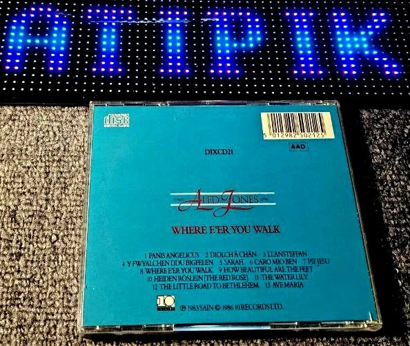 🎶 Aled Jones - Where E'er You Walk - CD Rare Uk 1986 Voix Angélique Collector 💎 – photo 2